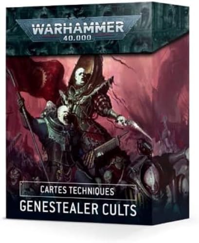 Genestealer Cult Datacards V9 Warhammer 40k cartes de règles pour accélérer vos tours