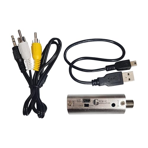 SatelliteSale RFM-1C RF Modulator Channel 3 or 4 Output 75/1K Ohms Switchable