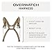 FHF Gear Overwatch Shoulder Harness – Comfortable Low-Profile Strap System with Bino Hangers for Binocular Packs & Chest Rigs, Coyote Brown