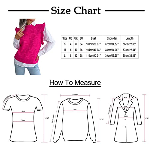 Queshizhe Women Autumn And Winter Casual Solid Color O Neck Knit Sweater Vest Cable Knitted Wool Pullover Sweaters For Men #TOP5