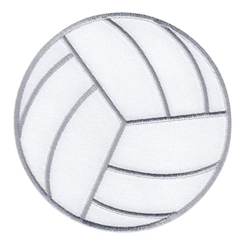 PatchMommy Volleyball Patch Sports Ball, Iron On/Sew On - Appliques for Kids Children