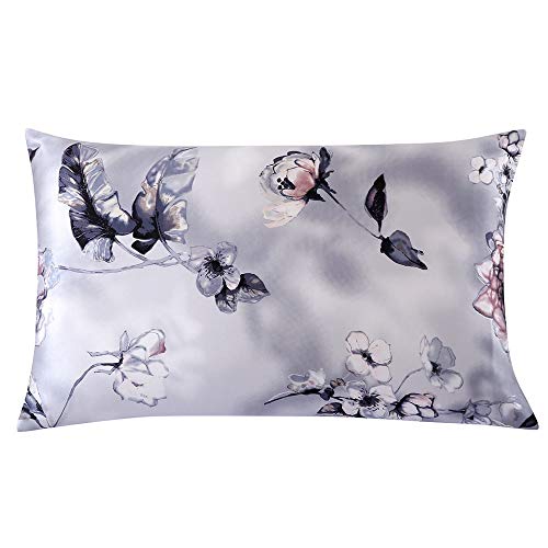 Silk Pillowcase for Hair and Skin with Hidden Zipper (King)