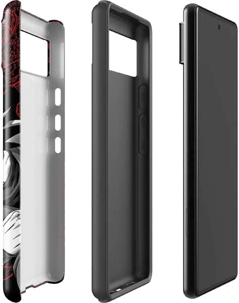 Skinit Pro Phone Case Compatible with Google Pixel 6 - Officially Licensed Dragon Ball Z Goku and Shenron Design