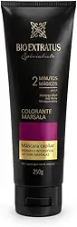 Máscara Bio Extratus Spécialiste Condicionante Colorante Marsala 250g