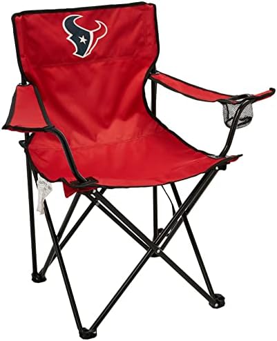 Rawlings NFL Gameday Elite Lightweight Folding Tailgating Chair, with Carrying Case, Tampa Bay Buccaneers , Red, Adult