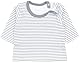 TupTam Baby Jungen Langarmshirt Gestreift 5er Set, Farbe: Blau Dunkelgrün Weinrot Grau, Größe: 74