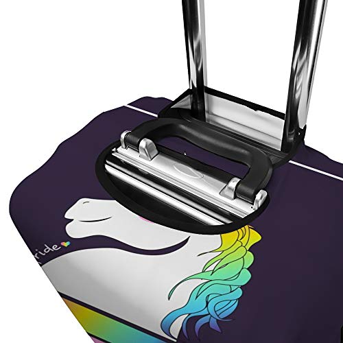 Housse de protection bagage motif cheval et licorne cadeau voyage