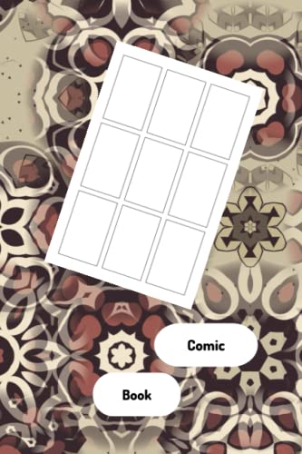 Comic Book, 6x9 inch 120 pages, Professional cover design