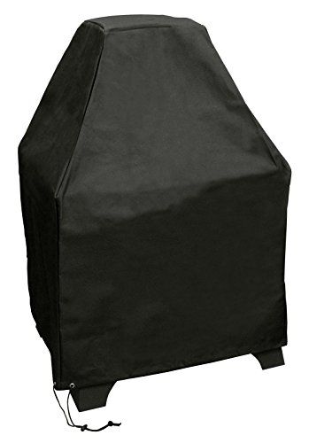 Landmann Redford Outdoor Fireplace Cover Black Polyester With Pvc Lining