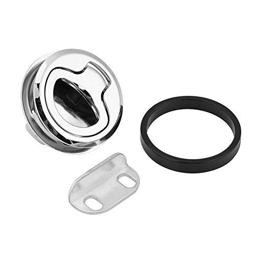 DEWIN Slam Latch - Flush Pull Slam Latch, Stainless Steel Flush Pull Hatch Latch Slam Latch for RV Marine Boat RV