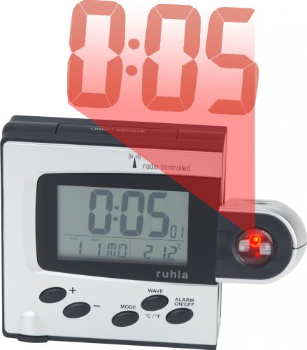 Preisvergleich Produktbild Wecker - Digital Funk - Kunststoff - Projektion