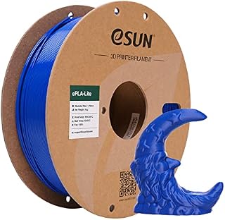 eSUN PLA Filament 1.75mm, 3D Printer Filament PLA Dimensional Accuracy +/- 0.03mm, 1KG Spool (2.2 LBS) 3D Printing Materials for Most FDM 3D Printers,Cold White