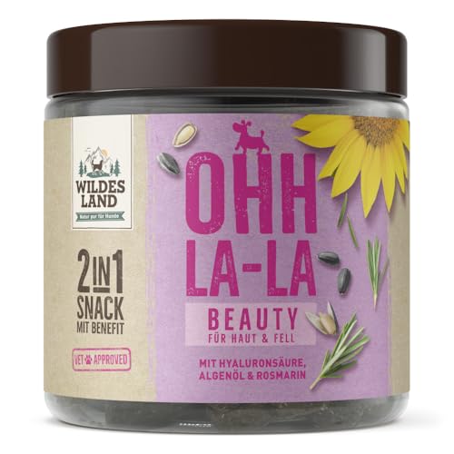 Produktbild von Wildes Land Beauty 2in1 Snack mit Benefit für Haut & Fell - 4 x 300 g