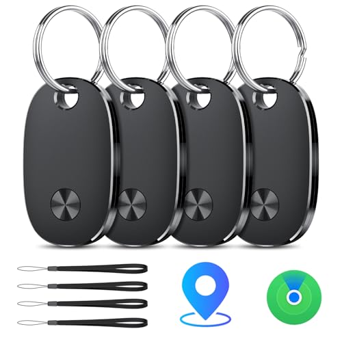 Tracker Tags-4 Pack, Bluetooth Tracker Works with Apple...