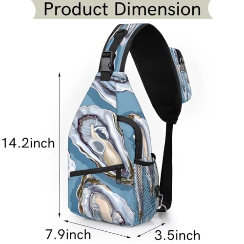Mochila Sling Unisex para Mujer y Hombre de Viaje y Senderismo miniatura 2