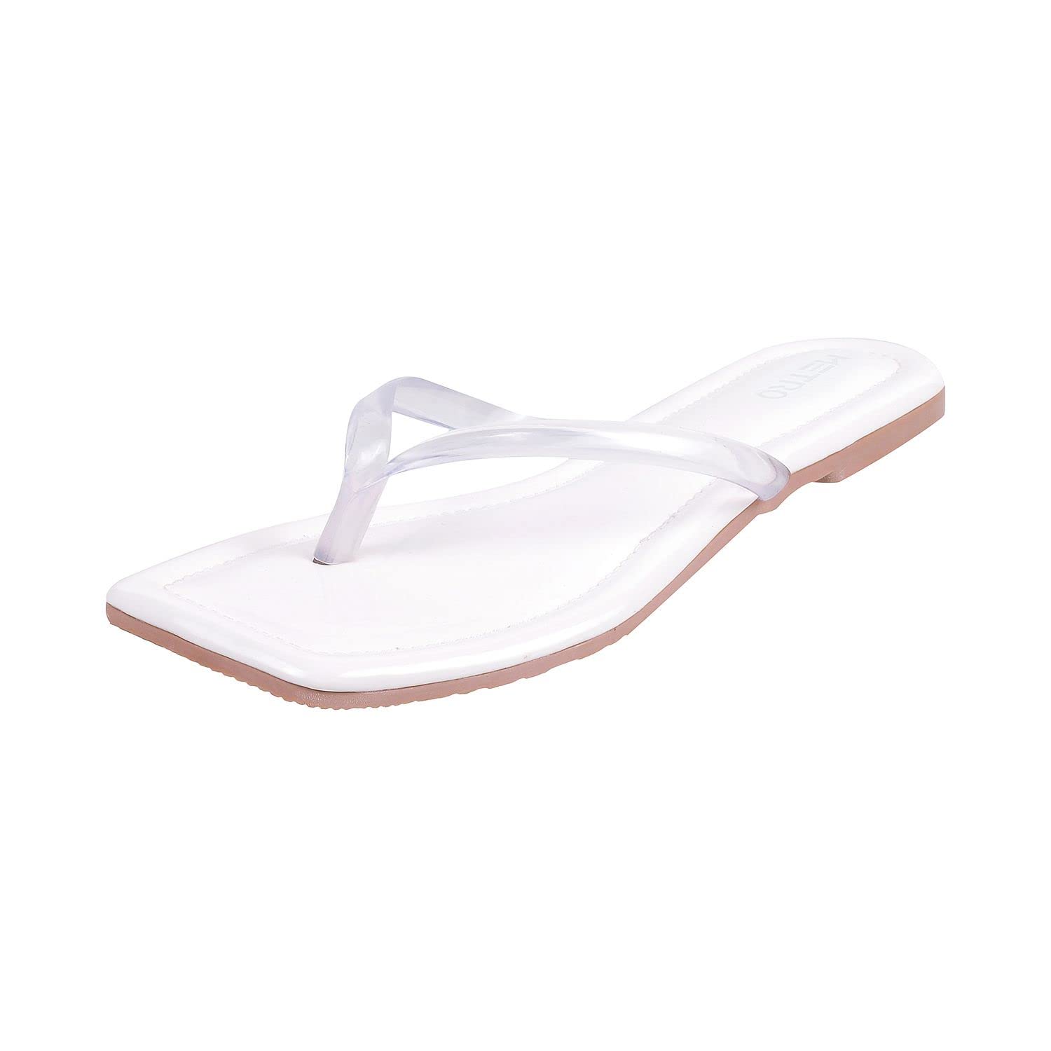 Metro Women White Fashion Slipper UK/6 EU/39 (32-1831) (B0BBLY78W4) Amazon Price History, Amazon Price Tracker