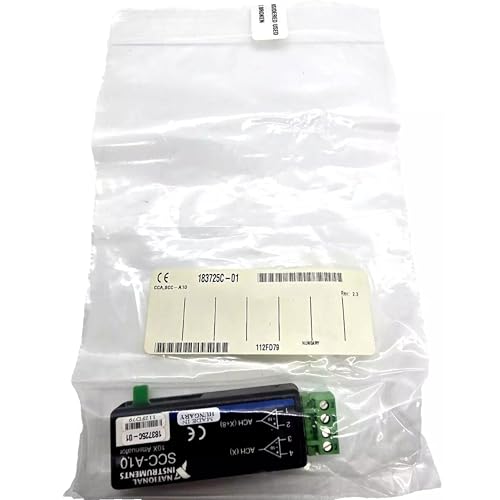 The SOHO Instruments NI SCC A10 Dual-Channel Voltage Attenuator Module – 10x Signal Reduction, Overvoltage Protection, and High-Speed DAQ Compatibility