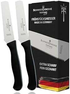 Schwertkrone Solingen 2 Noże do Masła