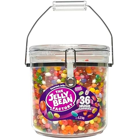 The Jelly Bean Factory Gourmet Jelly Beans Jar Cover