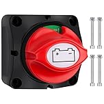 Bolatus Coupe Circuit Batterie 12V 24V 48V coupe batterie ON-OFF, Master Switch batterie 200A interrupteurs de batterie pour Yacht Bateau Camion Bus Voiture Moto