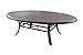 201099-lo Darlee 69 X 98 Inch Egg Shape Dining Table In Cast-aluminum With An Antique Bronze Finish