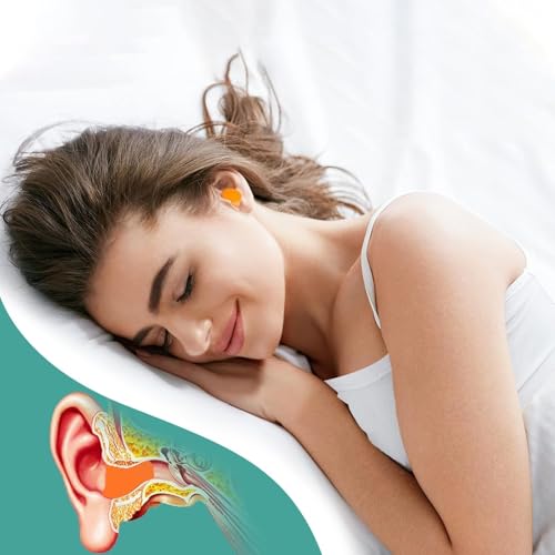 35 Paar Ohrstöpsel 37db Gehörschutzstöpsel Orange Earplugs Ohrenstöpsel Schlafen Wiederverwendbar Geräuschunterdrückende Lärmschutz Ohrstöpsel Zum Schnarchen Geräuschunterdrückung Lernen Reisen Laute