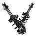 KAX Front Struts and Shocks Complete Assembly with Coil Spring for 2009-2013 Subaru Forester, Amortiguadores Delanteros Replaces OE#: 172678/172679