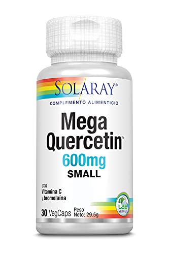 Solaray Mega Quercetin 600mg | Quercetina | 30 VegCaps