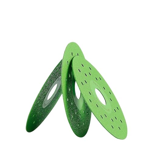 Disque de meulage diamant dalle roche 100mm, 4 pièces vert pour carreaux