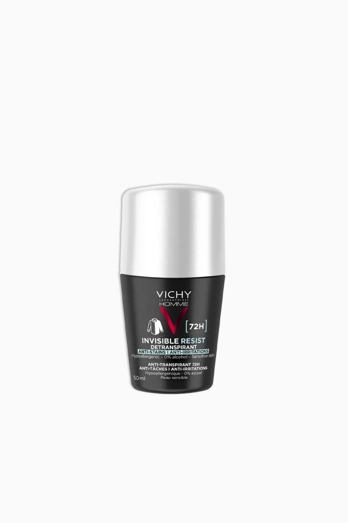 Vichy Homme Deo Roll-on 72h Anti-Flecken, 50 ml Rozwiązanie