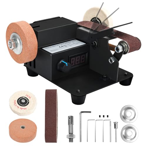 Levigatrice a Nastro Mini 350W per Makita 18V con 10 Nastri Abrasivi