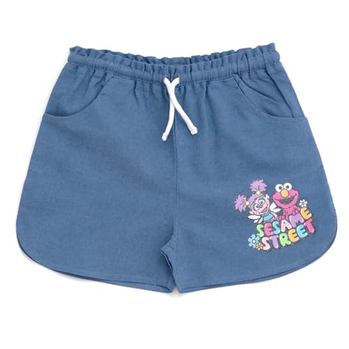 Image of Sesame Street Girls' 2-Piece T-Shirt and Shorts Set for Baby & Kids