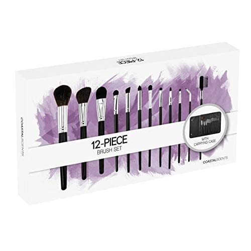 Coastal Scents 12 Piece Brush Set (BR-SET-015)