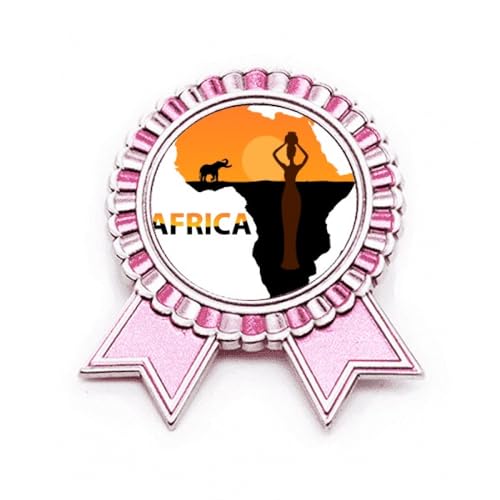 Broche éléphant Savane en métal rose accessoire de mode finement ciselé