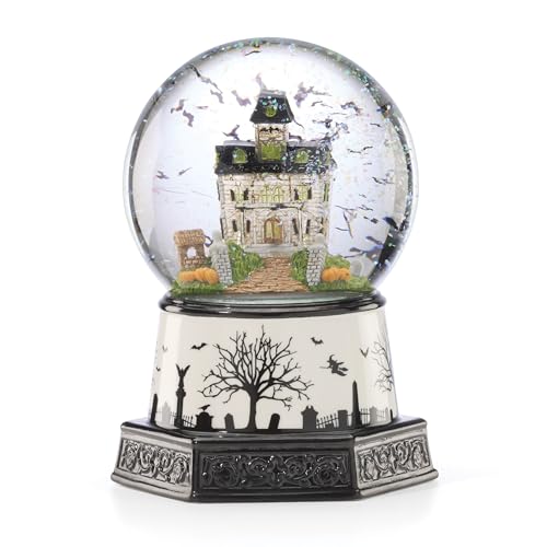 Image of Lenox Haunted Village Light-Up Snow Globe