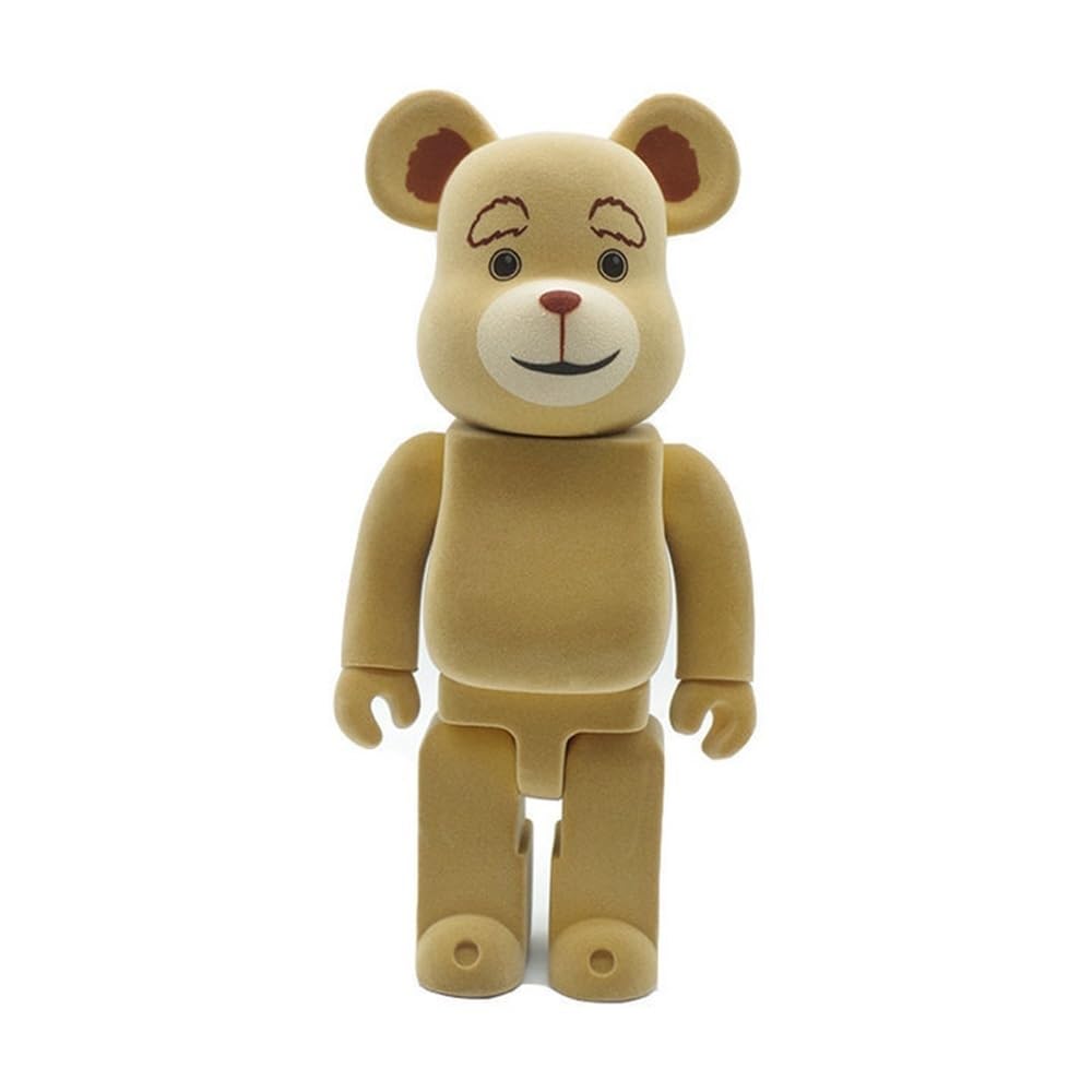 supea 400% 28cm Bearbrick Building Blocks Bear Display Cabinet Collectible Sculpture Home Decoration