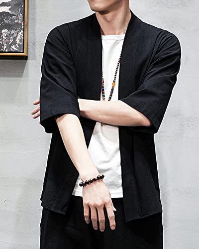 Ambcol Kimono Giacche Cardigan Leggero Casual