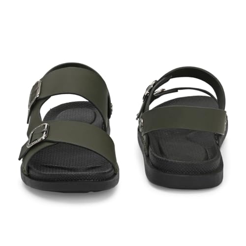 Image of Kastava KS-117 Synthetic Premium Lightweight Everyday Buckle Sandal for Men