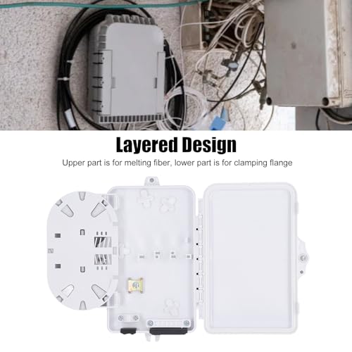 Boîtier de borne FTTH 6 fibres pour résoudre les problèmes de câblage optique - 2