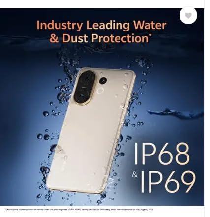 VIVO T4 Pro 5G Water and Dust Protection
