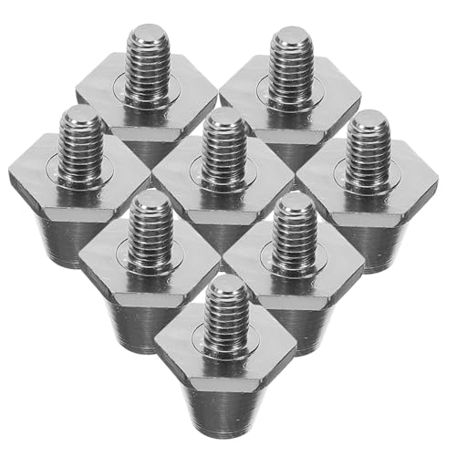 BCOATH 8pcs Running Shoe Spikes Track Spike for Sports Track Running Sturdy Material Easy to Attach Remove