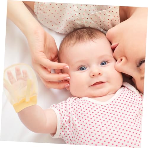 3 Pairs Gloves Mittens for Months Non Scratch Cotton Mitts for Newborn Boys Breathable Comfortable Safe Design2