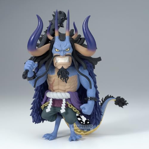 Figura Kaido One Piece Banpresto Mega WCF de 13 cm coleccionable multicolor 4