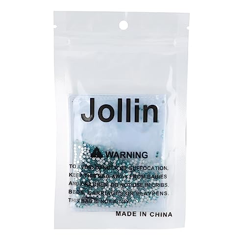 Image of Jollin Crystal Flatback Rhinestones Gems for Crafts 2mm SS6, Aquamarine | Glue Fix, 2880pcs Glass Rhinestones for Bedazzling, Clothes, Tumblers, Nail Art, Shoes, Bags, Caps & Accessories Decoration