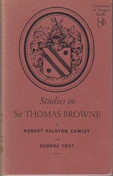 Hardcover Studies in Sir Thomas Browne Book