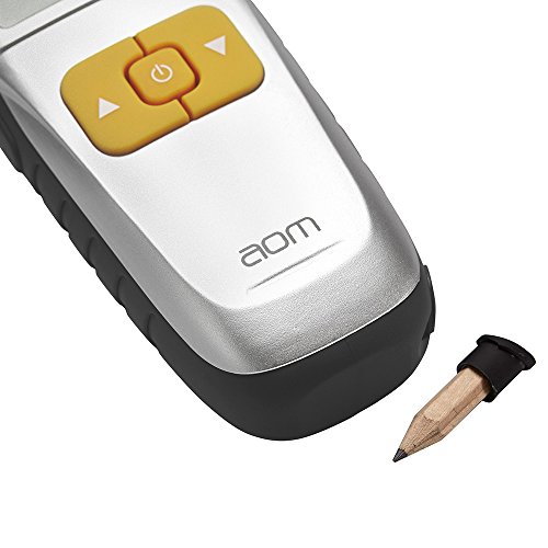 AOM Stud Finder Wall Scanner 4 in 1 Stud Detector Center Edge Finding Stud Locking With Stud Sensor Wood Metal Live AC Wire for Hang TV Mounts