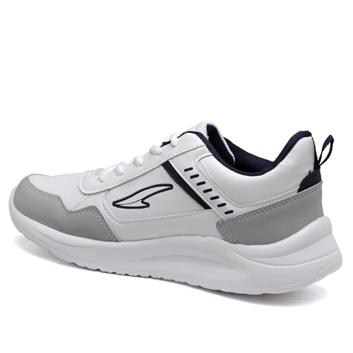 Image of ASIAN Men TOOFAN-01 Stylish Casual Mid Top Sneaker and Trendy Shoes for Men & Boys, Perfect, College, Parties and Outings, Lightweight, Comfortable, and Durable for All-Day Use