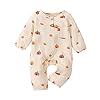 BemeyourBBs Baby Jongens Meisjes Kerst Outfits Baby Kerst Kleding Lange Mouw Gebreide Romper Hooded Jumpsuit Mijn 1e…