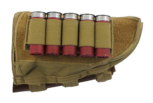 Fox Outdoor Products Shotgun Butt Stock Cheek Rest, Coyote, 8 x 4.75, Right Fox Outdoor Products Shotgun Butt Stock Cheek Rest, Coyote, 8" x 4.75", Right