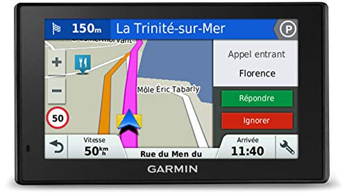 Garmin DriveSmart 50 LMT - GPS Auto - 5 pouces - Cartes Europe - Cartes, Trafic, Zones de Danger gratuits à vie… - Image 3